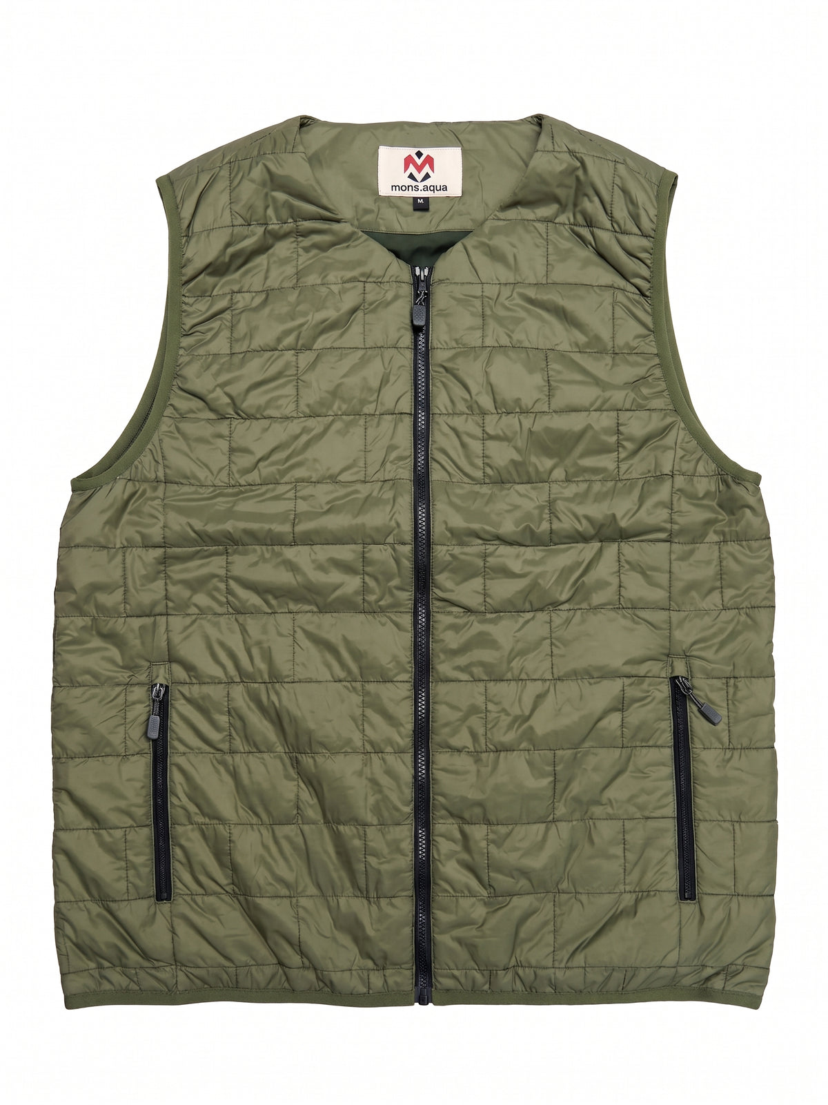men high neck vest