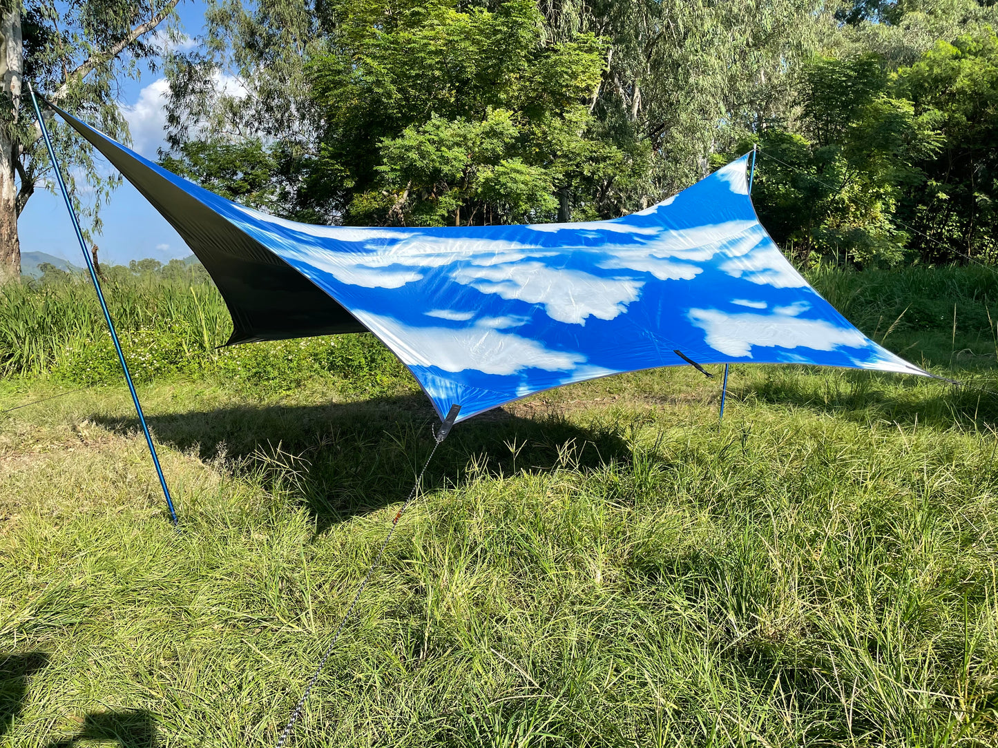 Ultra Light Waterproof Sky Pattern Tarp