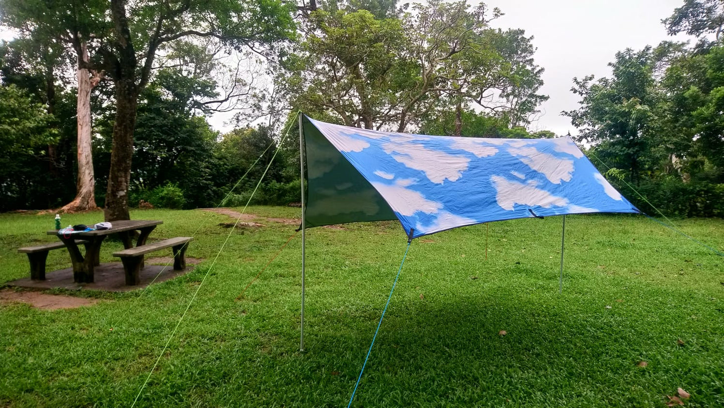 Ultra Light Waterproof Sky Pattern Tarp